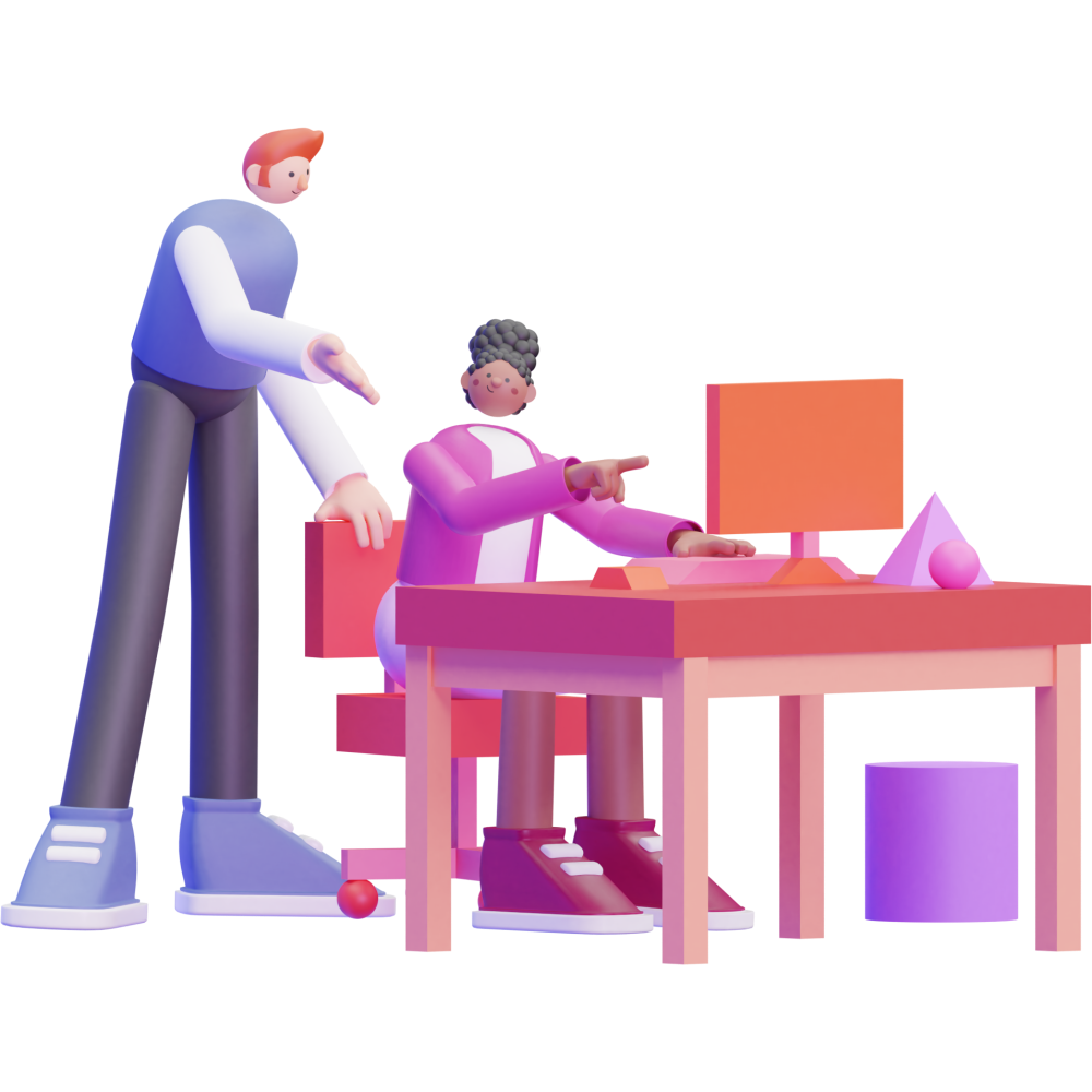 Office Workers Illustration